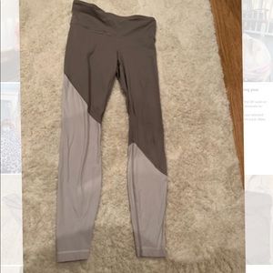 Lululemon colorblock asymmetrical 28” leggings